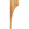 Ekena Millwork Huntington Rough Sawn Corbel, Western Red Cedar, 4"W x 8"D x 24"H COR04X08X24HUN00RWR - alternate 3